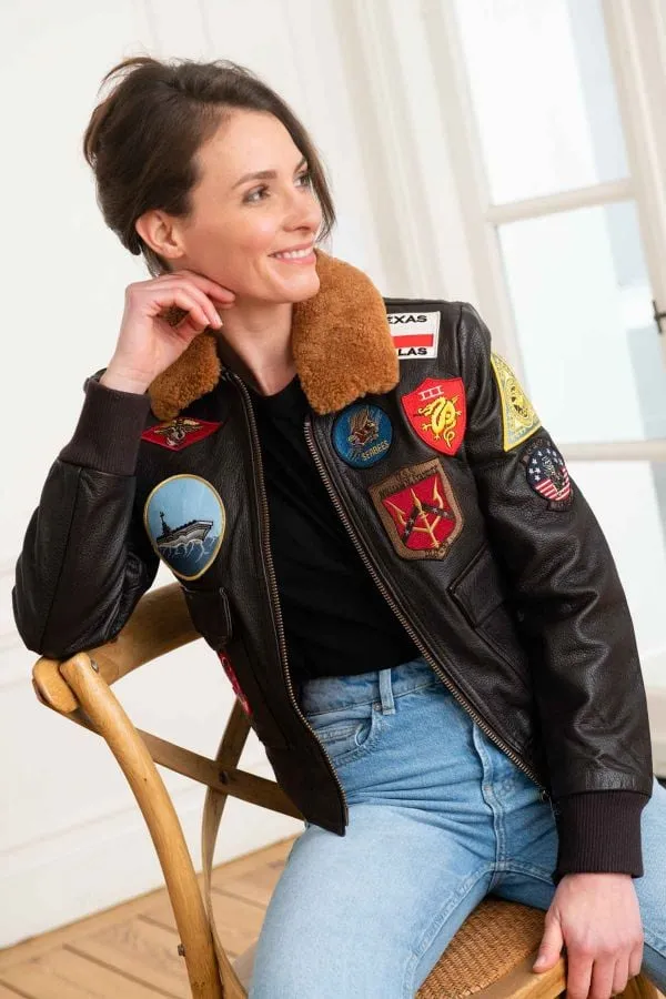 Chaqueta Mujeres Top Gun Tg-Lea-W02