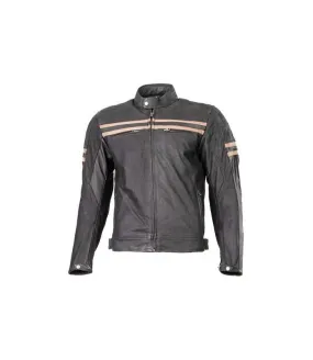 Chaqueta Piel hombre hueco protecciones para moto wonder touring jacket 1162 OSX