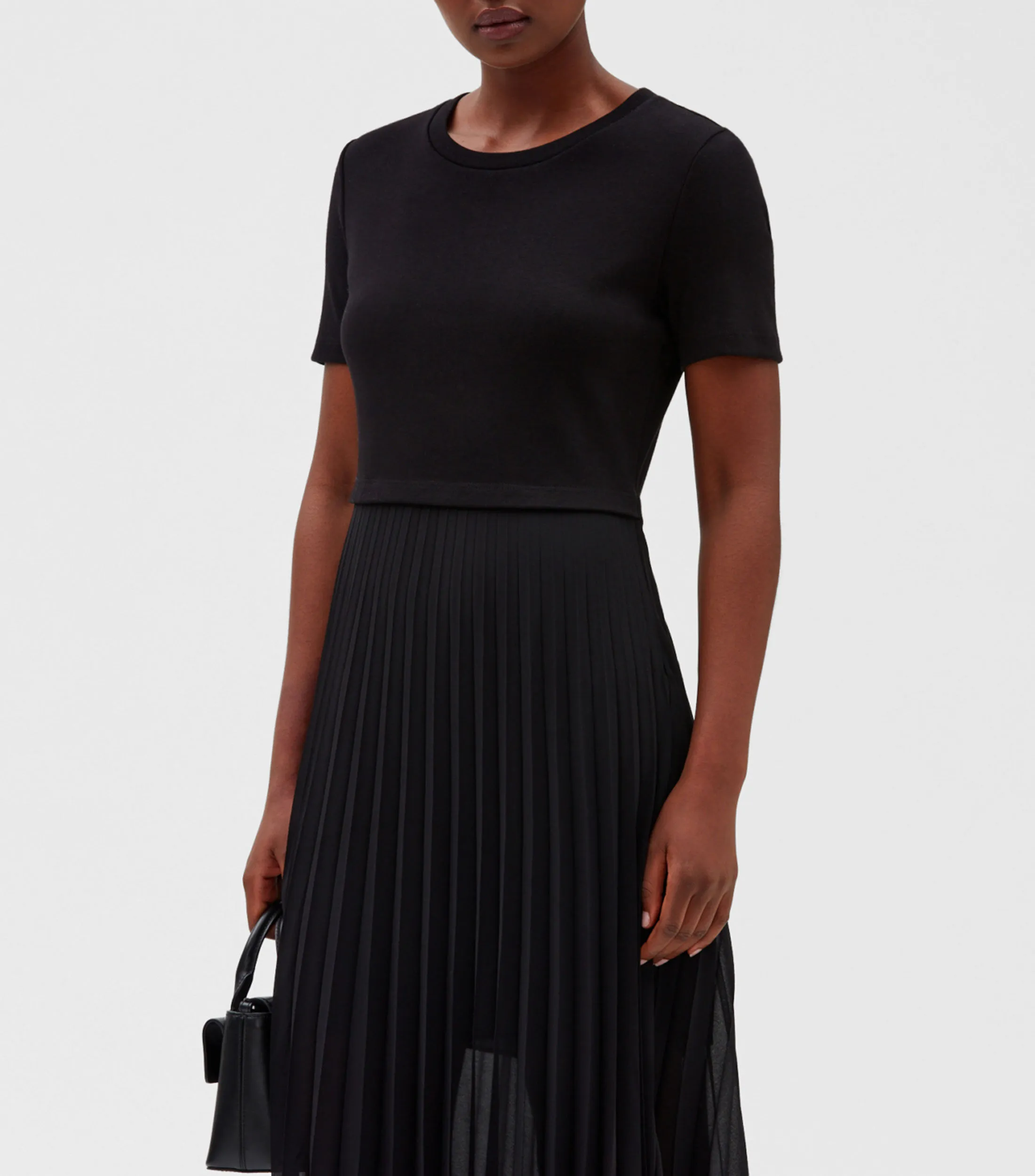 Claudie Pierlot Vestido midi tableado Mujer