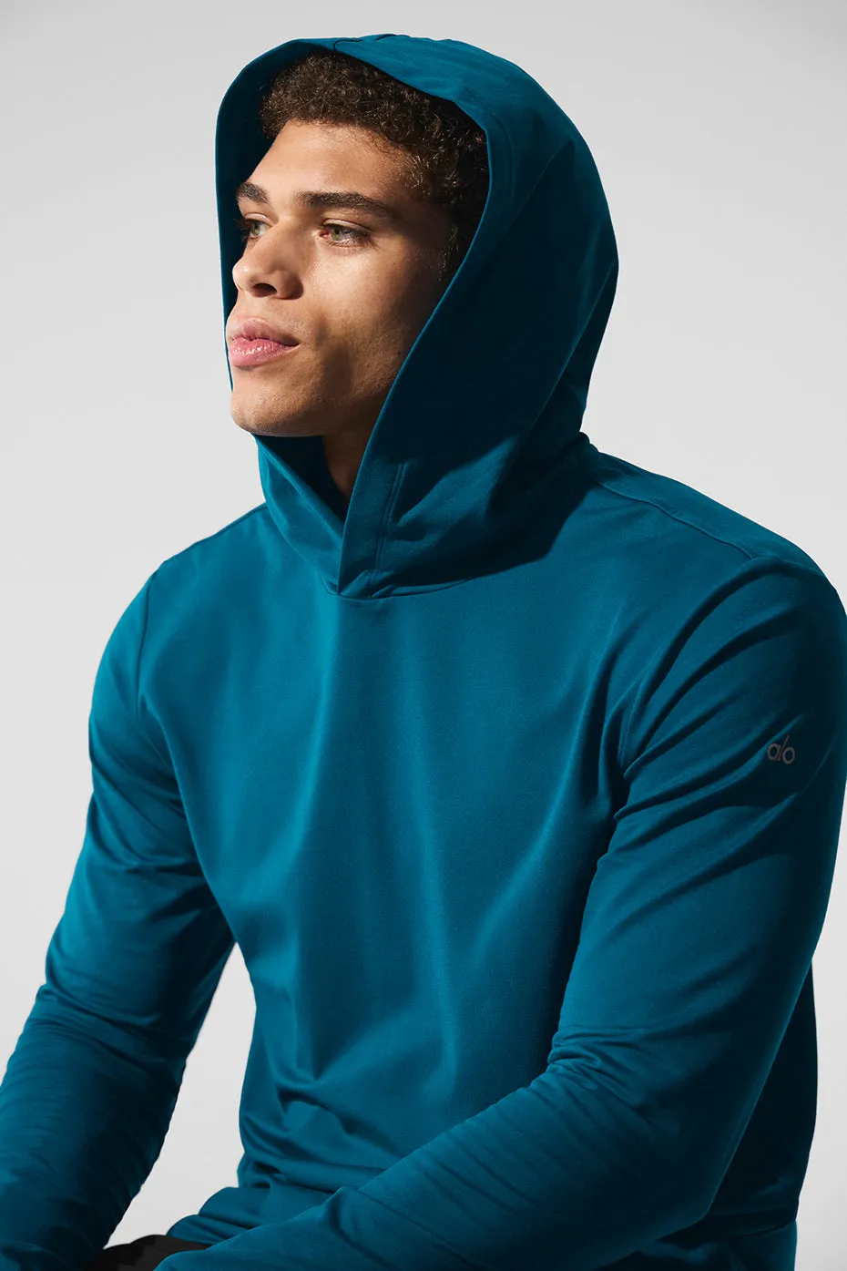 Conquer Reform Long Sleeve With Hood - Eclipse Blue