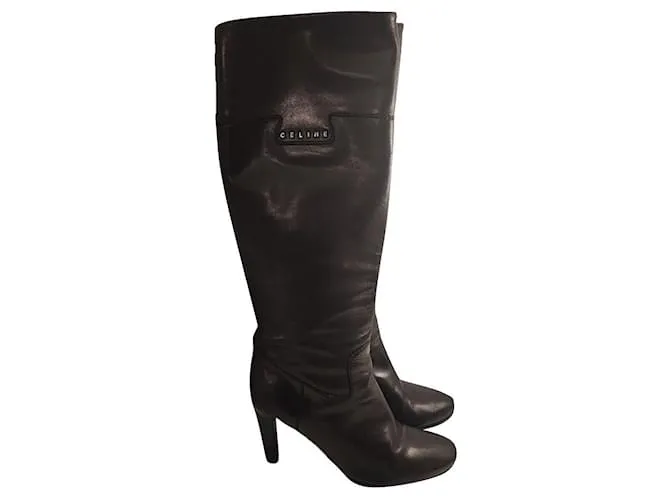 Céline botas Negro 