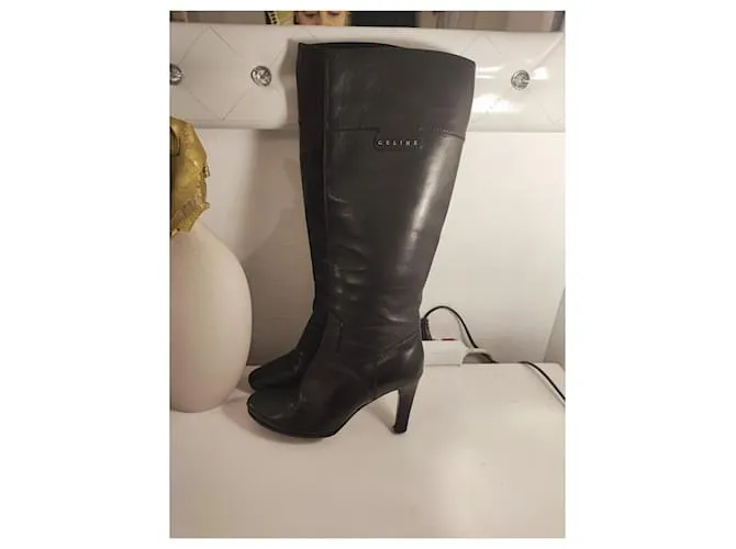 Céline botas Negro 