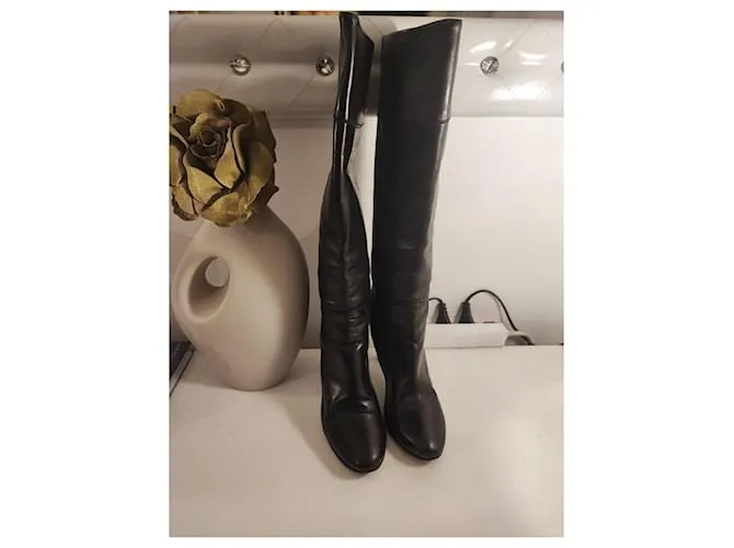 Céline botas Negro 