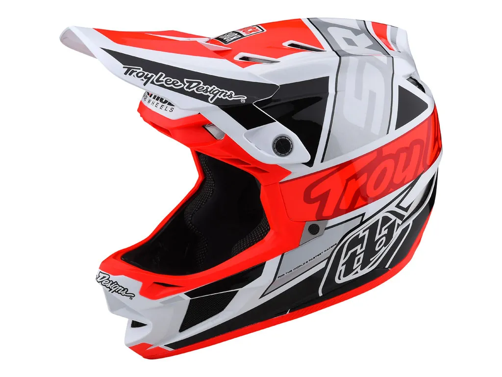 D4 COMPOSITE HELMET TEAM SRAM WHITE/RED L