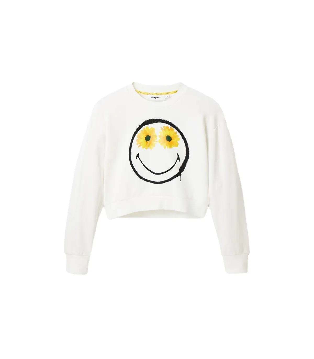 Desigual Sweat Smile Sudadera Mujer