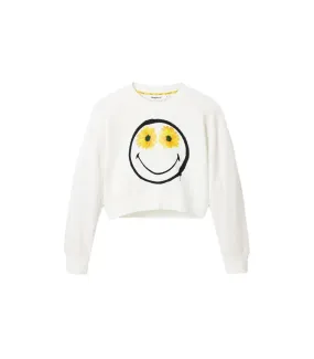 Desigual Sweat Smile Sudadera Mujer