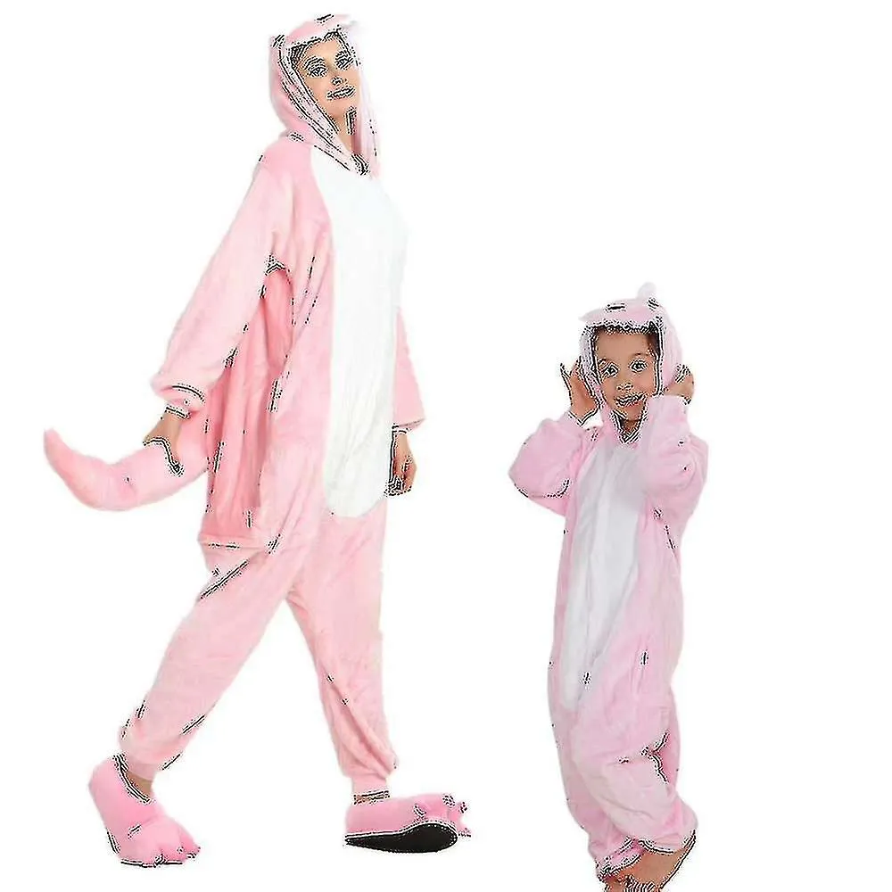 Disfraz de dinosaurio Pijama Onesie Kigurumi Mono Animal Sudadera con capucha