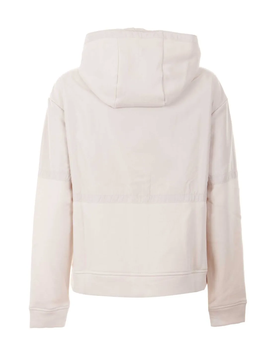 EA7 - Sudadera beige con cremallera 6DTM32 TJZUZ Mujer