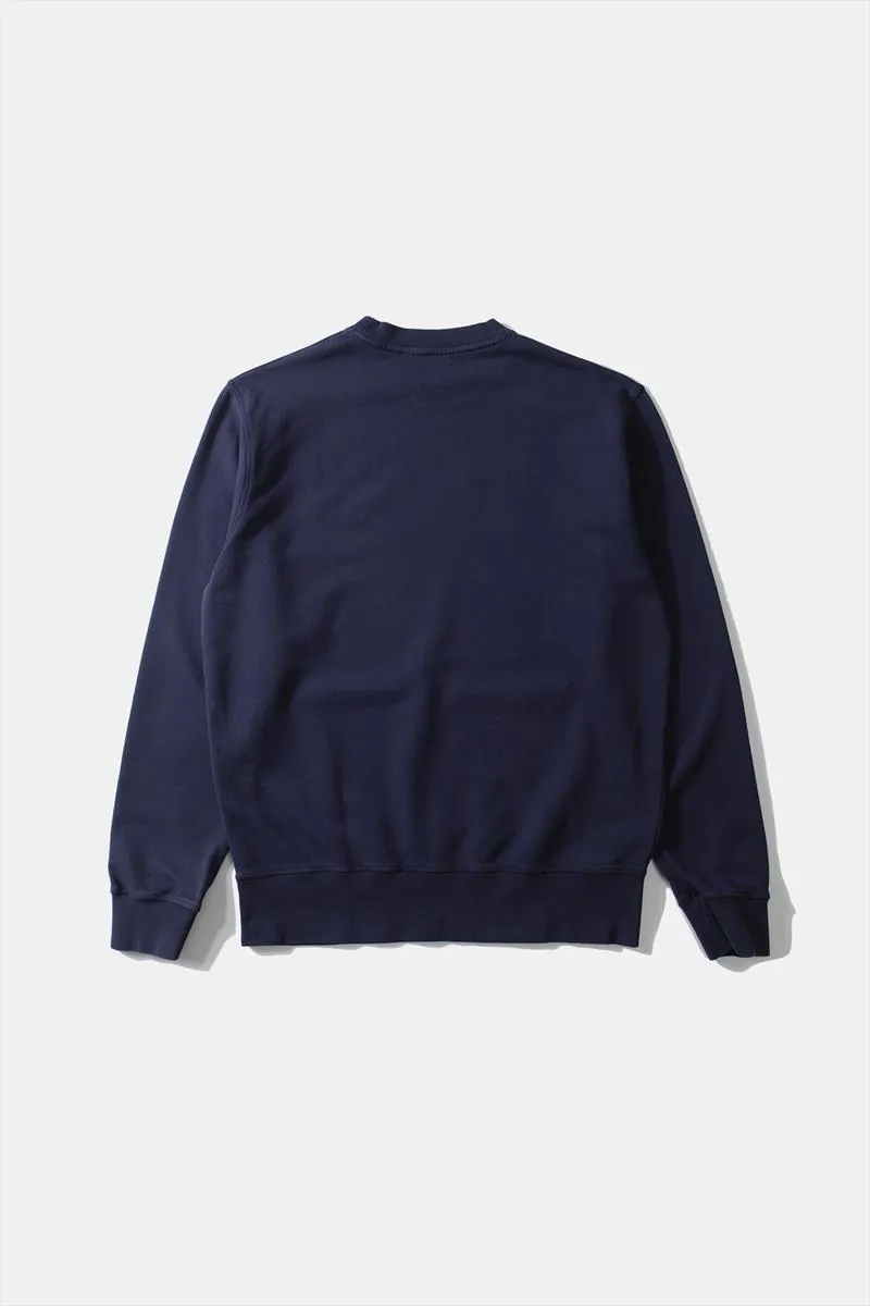 EDMMOND STUDIOS SUDADERA DUCK PATCH NAVY