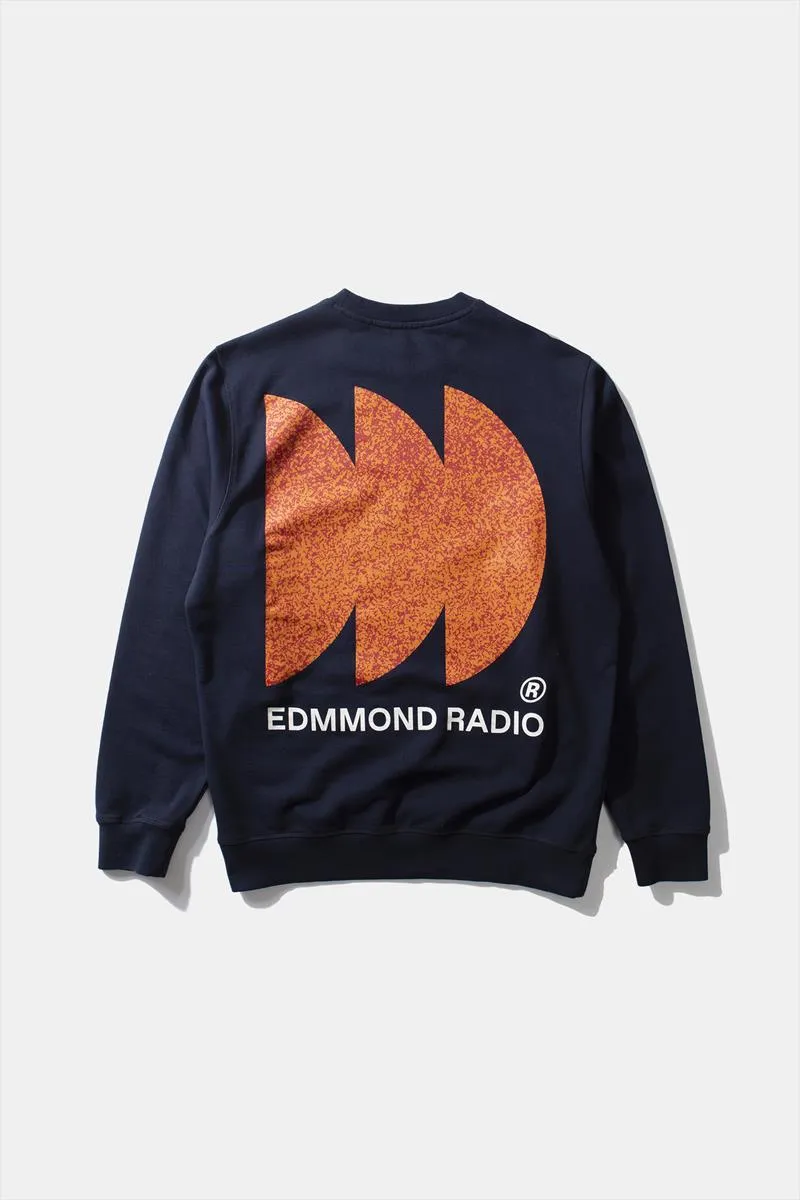 EDMMOND STUDIOS SUDADERA EDMMOND RADIO TEXTURE NAVY