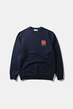 EDMMOND STUDIOS SUDADERA EDMMOND RADIO TEXTURE NAVY