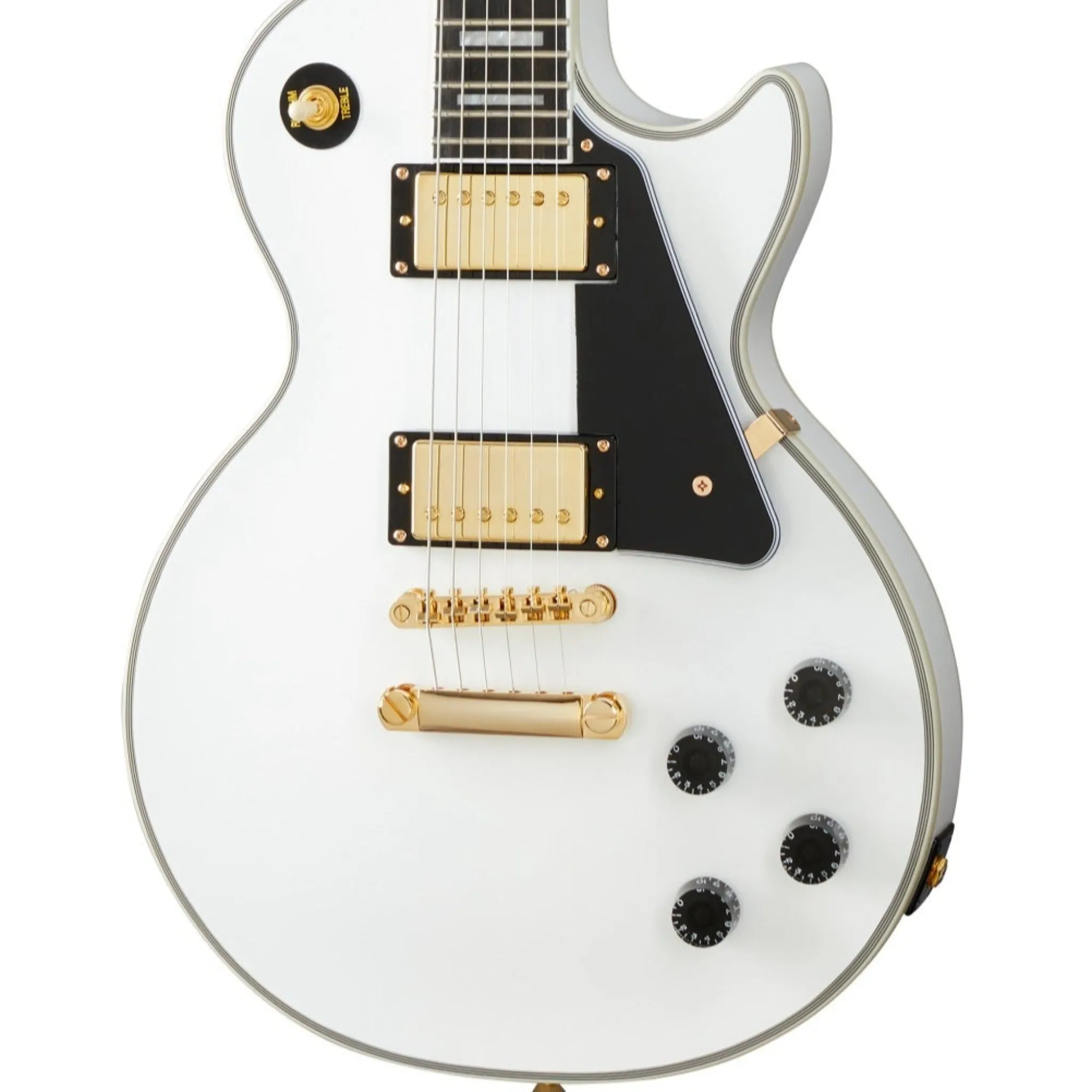 Epiphone Les Paul Custom Alpine White EILCAWGH1