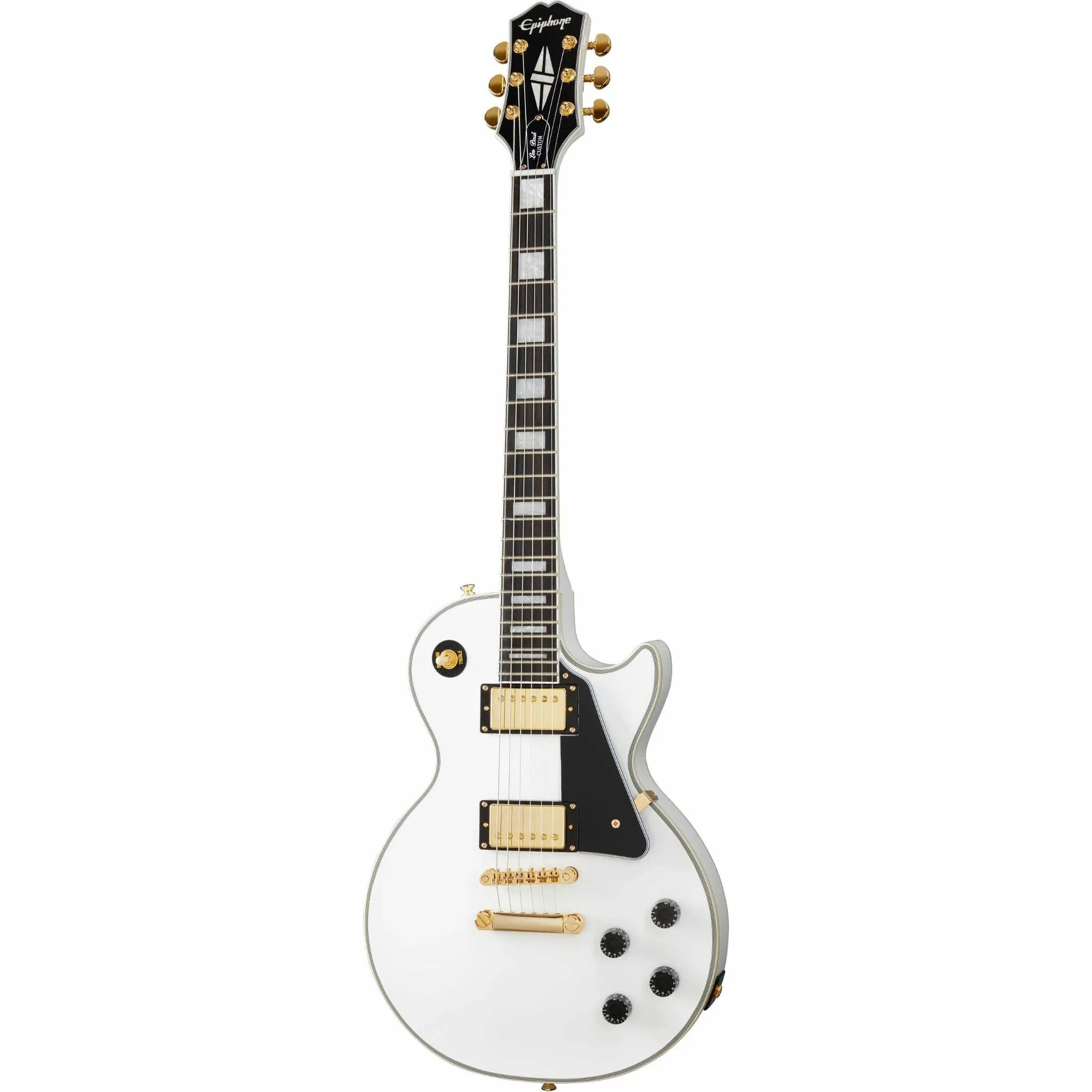 Epiphone Les Paul Custom Alpine White EILCAWGH1