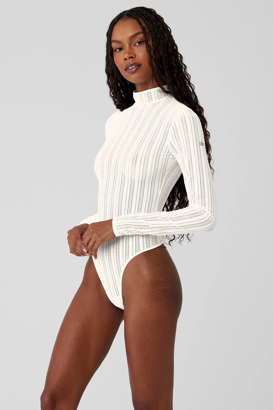 Euphoria Long Sleeve Bodysuit - Ivory