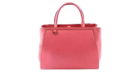 Fendi Bolso de cuero 2Jours Rosa 