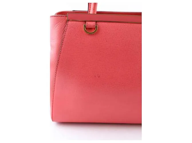 Fendi Bolso de cuero 2Jours Rosa 