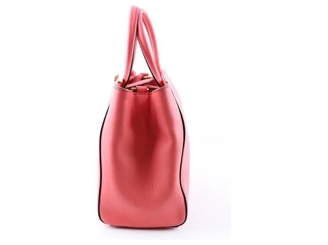 Fendi Bolso de cuero 2Jours Rosa 