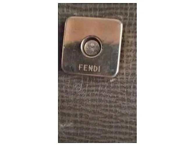 Fendi Bolsos de mano Verde oliva 