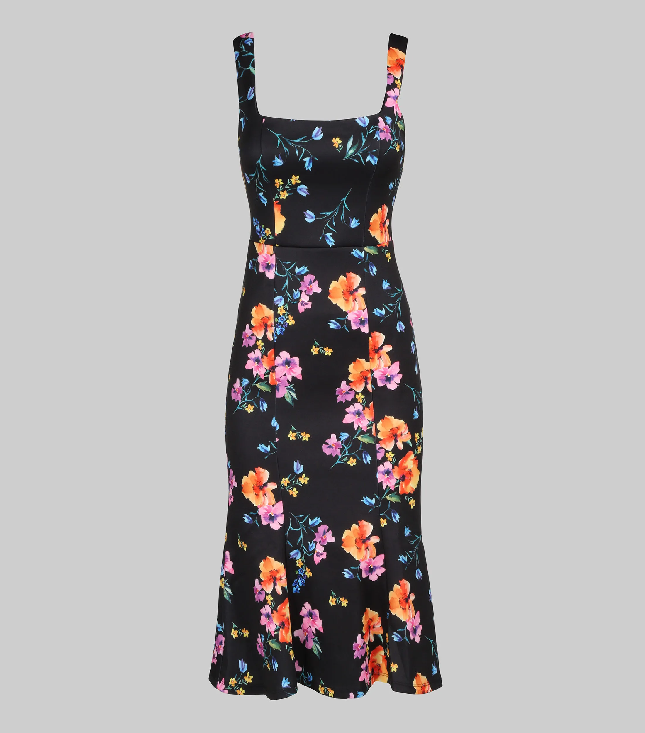 Guess Vestido Midi Estampado Floral Mujer