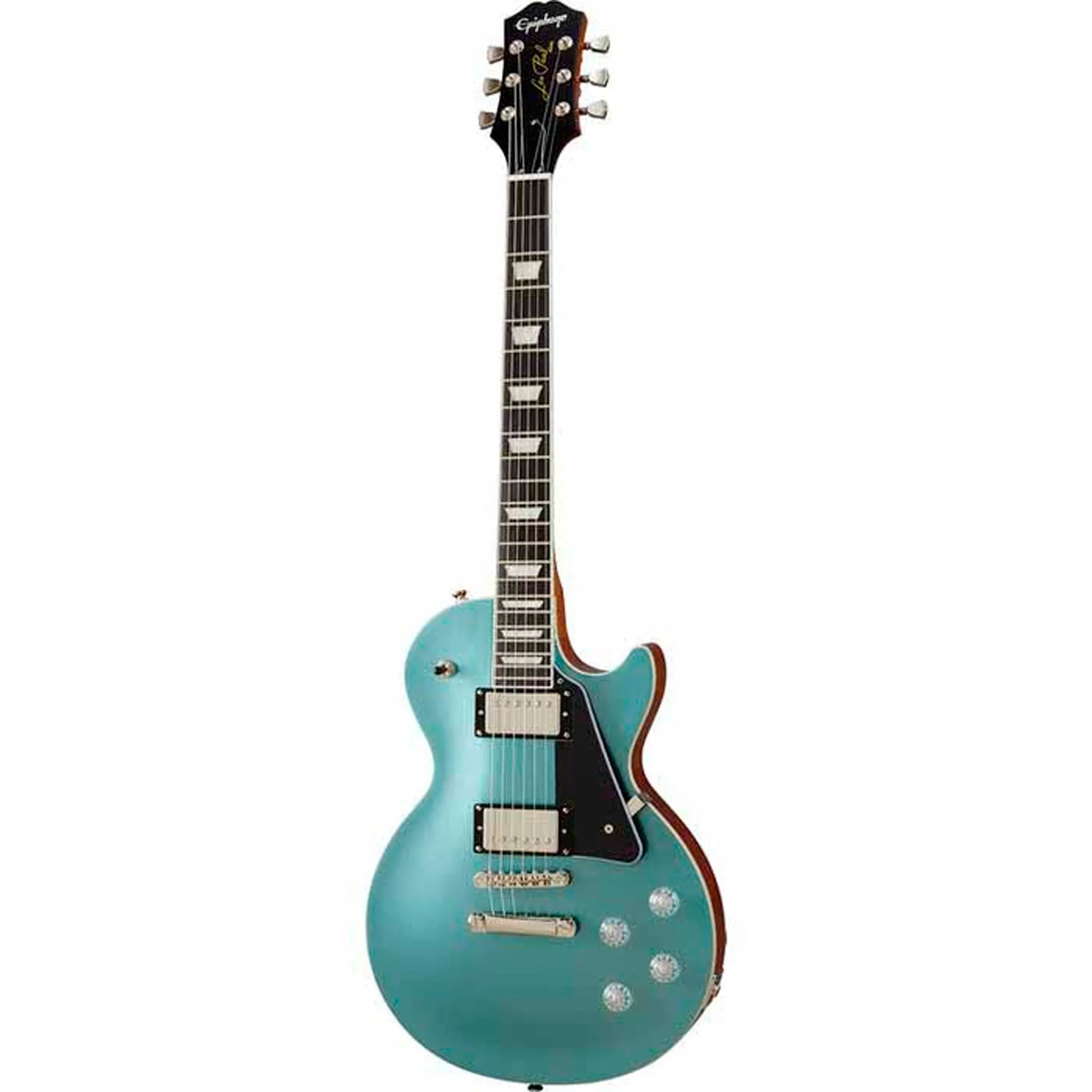 GUIT ELEC EPIPHONE MODERN LES PAUL FADED PELHAM BLUE