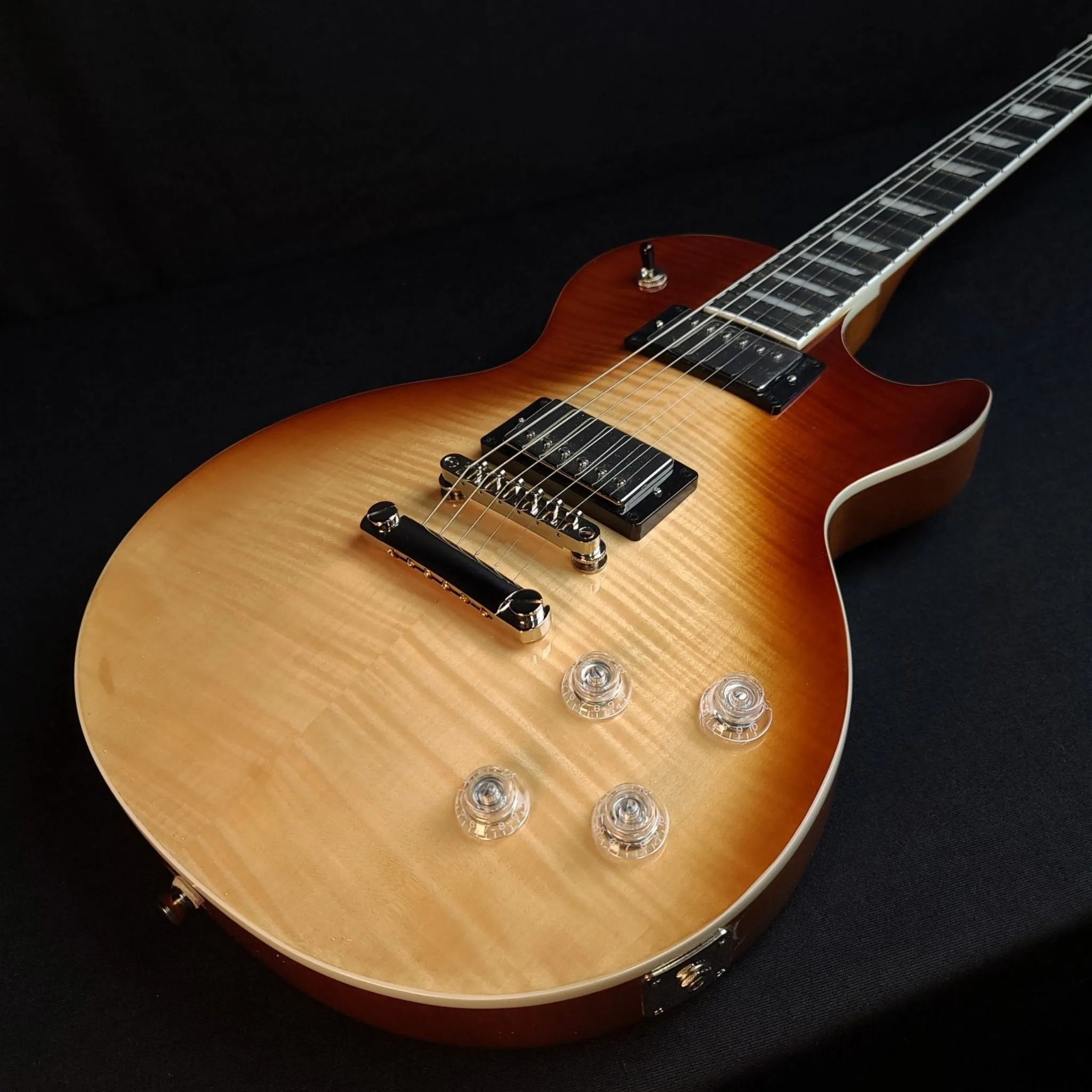 GUITARRA ELECTRICA EPIPHONE LES PAUL MODERN CAFE LATTE FADE