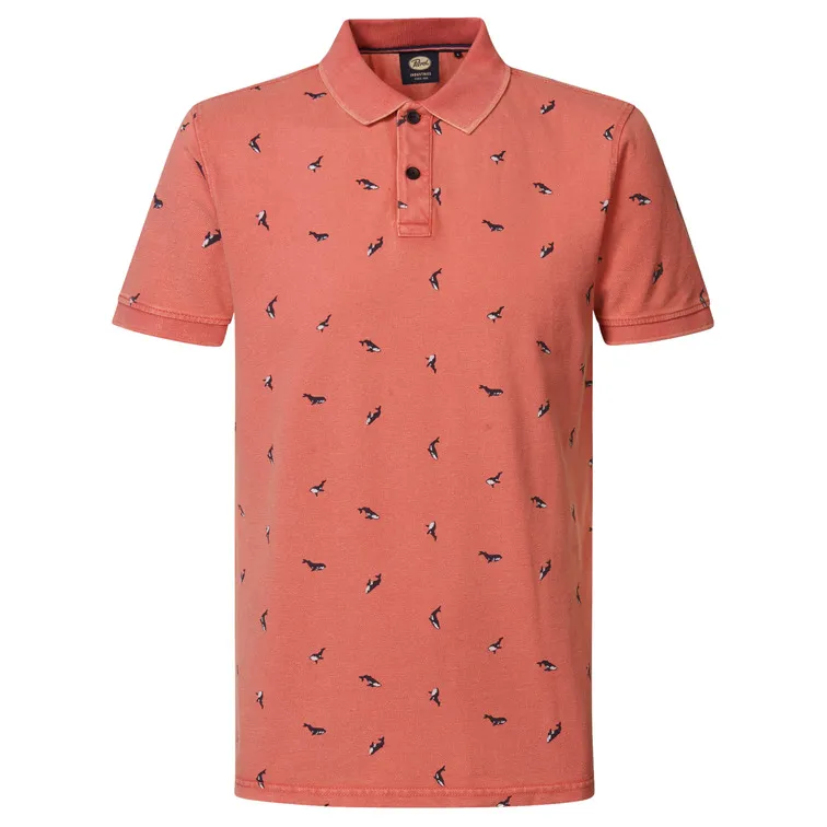 HOMBRE MEN POLO SHORT SLEEVE 3167