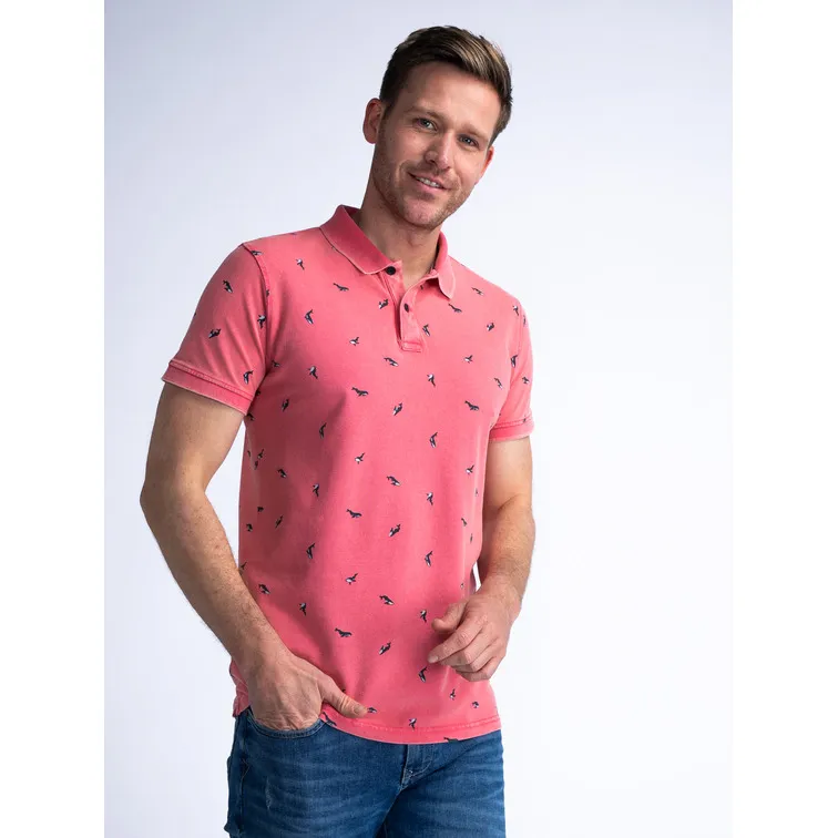 HOMBRE MEN POLO SHORT SLEEVE 3167