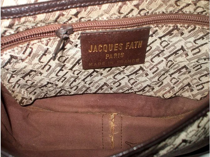 Jacques Fath Bolsos de mano Castaño 