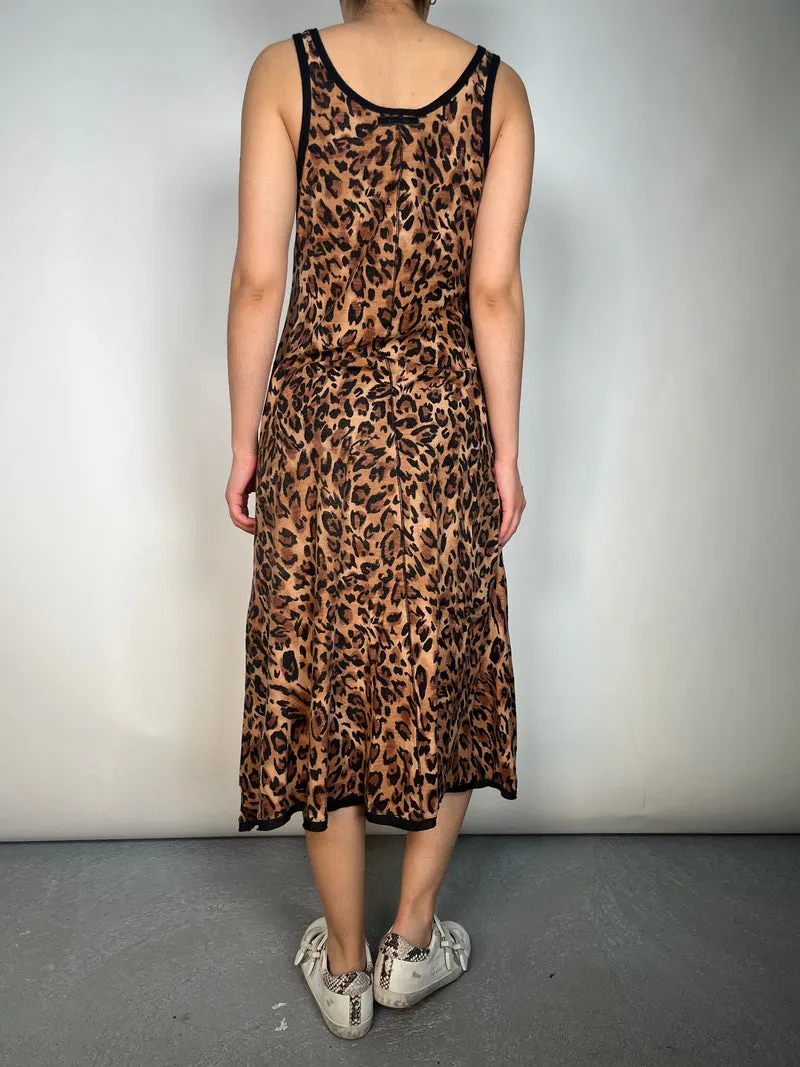 JAZMIN CHEBAR Vestido Animal Print