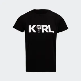 KARL LAGERFELD Karl Lagerfeld camiseta negra