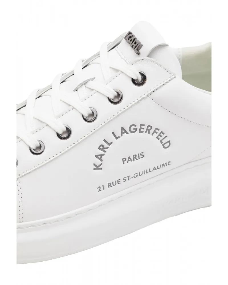 KARL LAGERFELD - Zapatillas Deportivas Kapri Maison Karl Lace Plata Envejecida