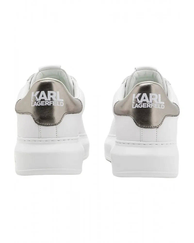 KARL LAGERFELD - Zapatillas Deportivas Kapri Maison Karl Lace Plata Envejecida