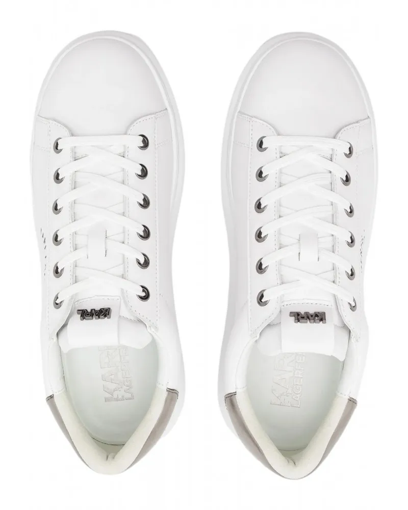 KARL LAGERFELD - Zapatillas Deportivas Kapri Maison Karl Lace Plata Envejecida