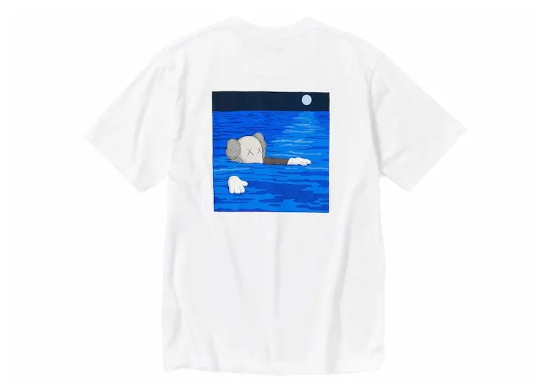 KAWS x Uniqlo UT Short Sleeve Artbook Cover T-shirt (US Sizing) White