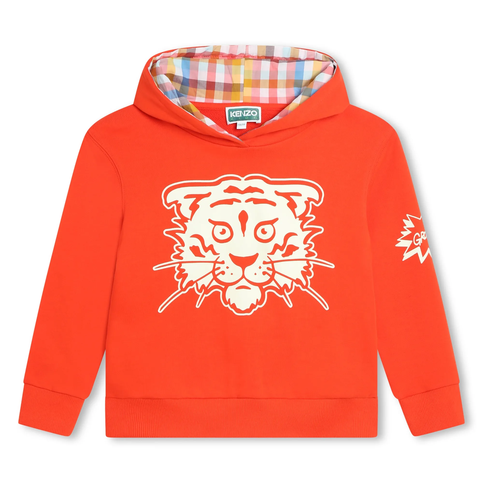 KENZO KIDS Sudadera con capucha forrada