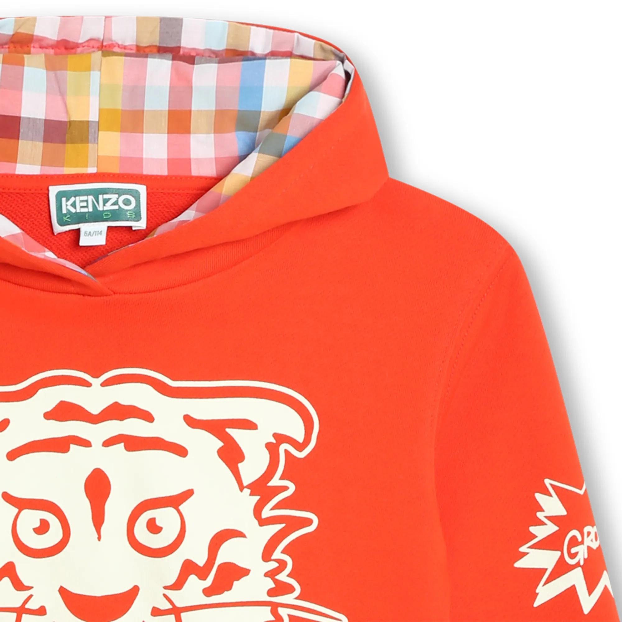 KENZO KIDS Sudadera con capucha forrada