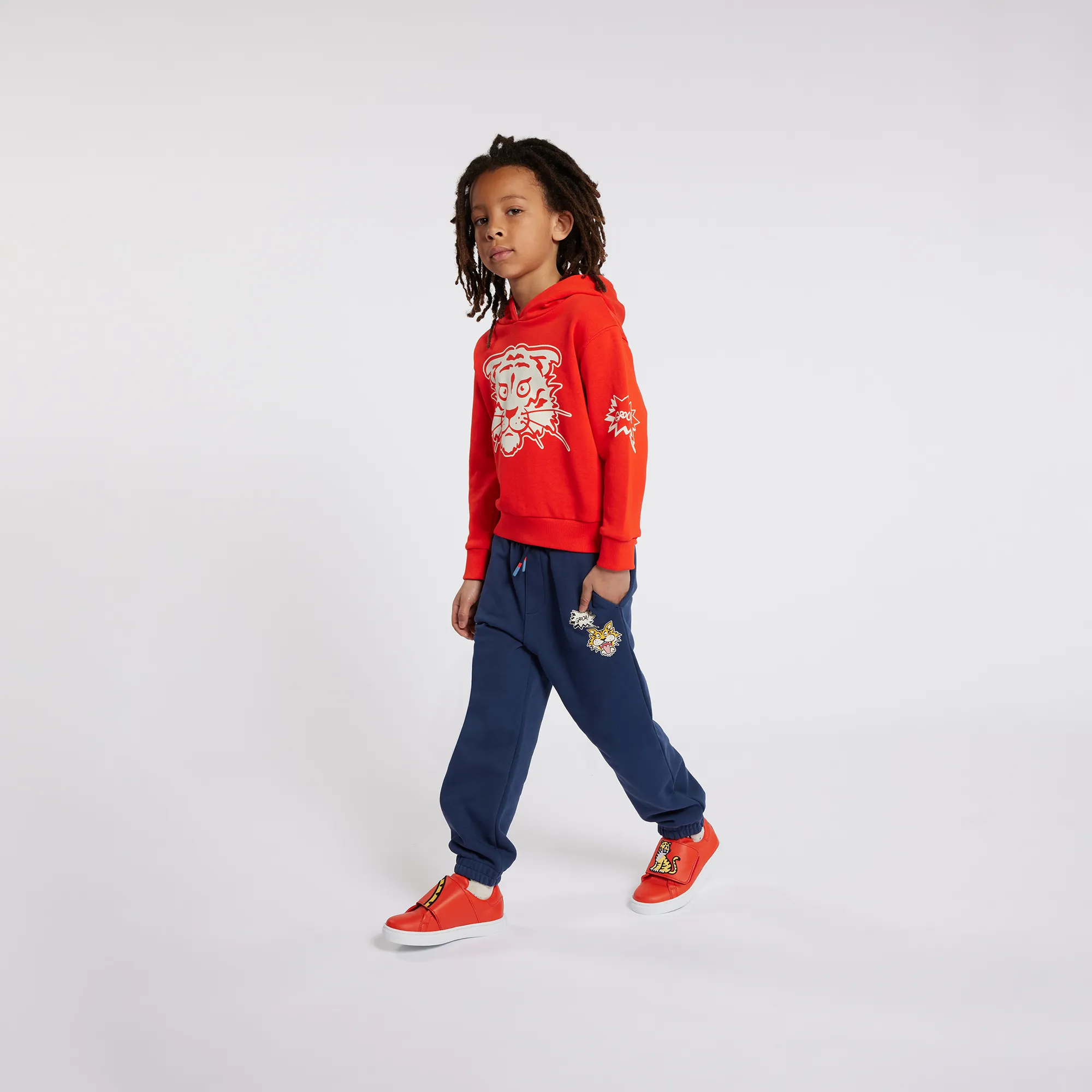 KENZO KIDS Sudadera con capucha forrada