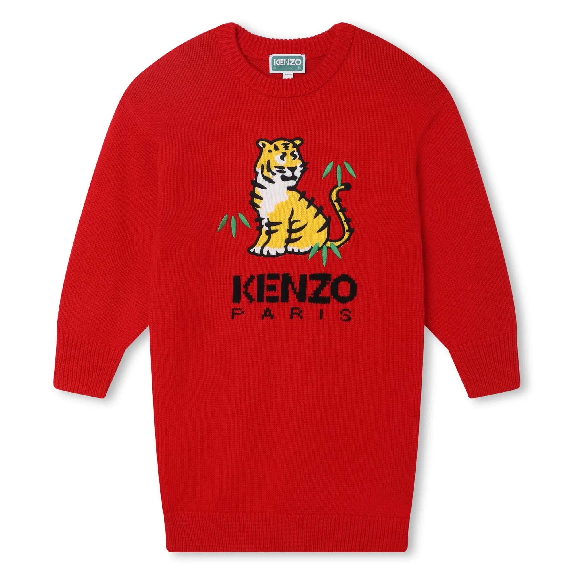 KENZO KIDS Vestido de punto jacquard