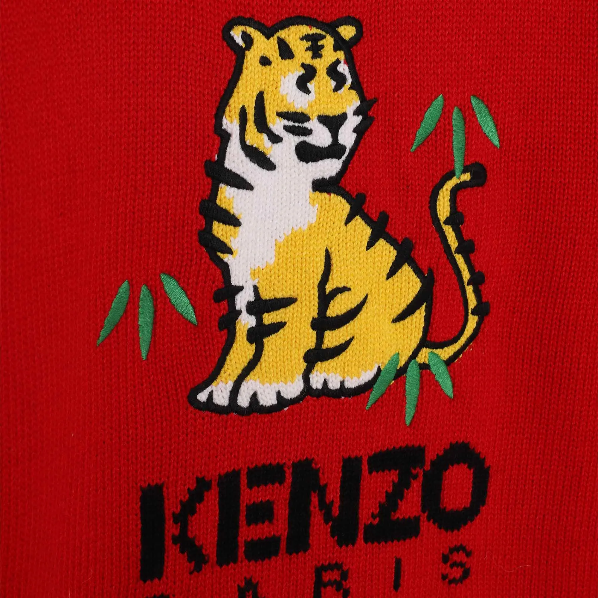 KENZO KIDS Vestido de punto jacquard