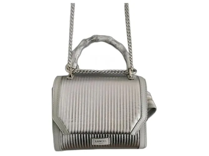 Lancel Bolsos de mano Plata 