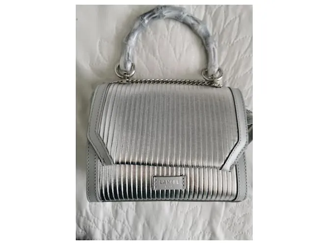 Lancel Bolsos de mano Plata 