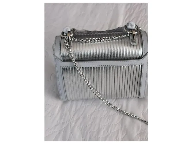 Lancel Bolsos de mano Plata 