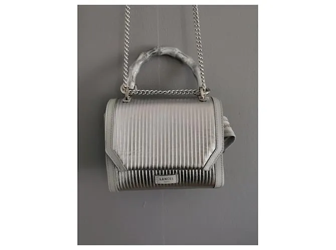 Lancel Bolsos de mano Plata 