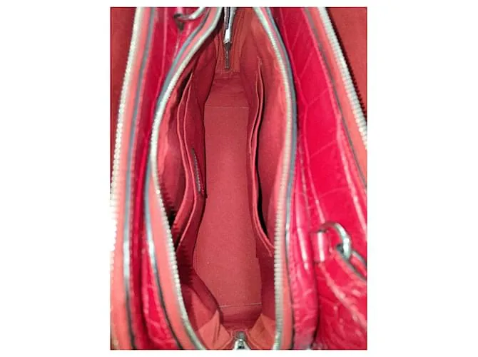 Lancel Bolsos de mano Roja 