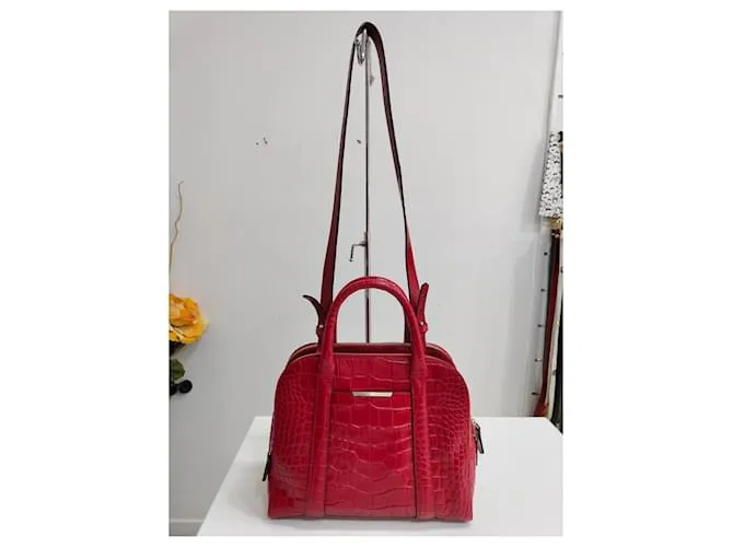 Lancel Bolsos de mano Roja 