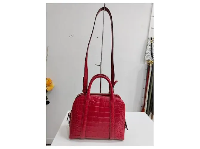 Lancel Bolsos de mano Roja 