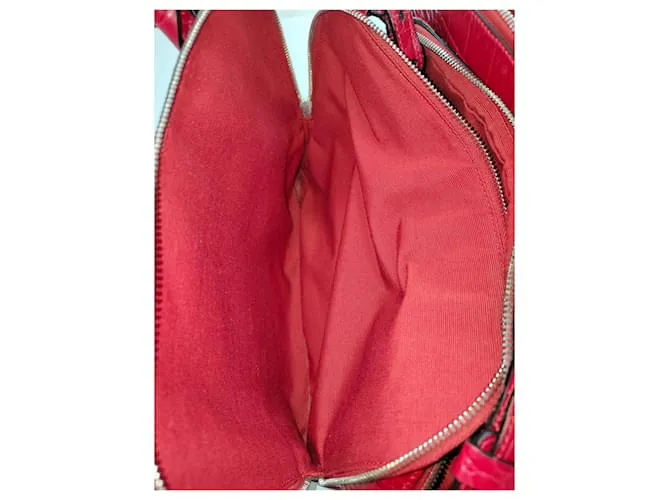 Lancel Bolsos de mano Roja 