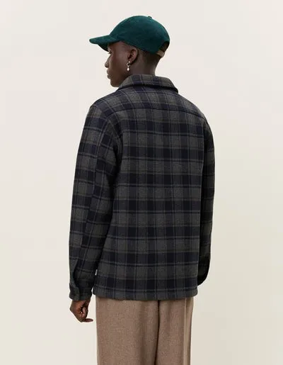 LES DEUX JASON CHECK OVERSHIRT