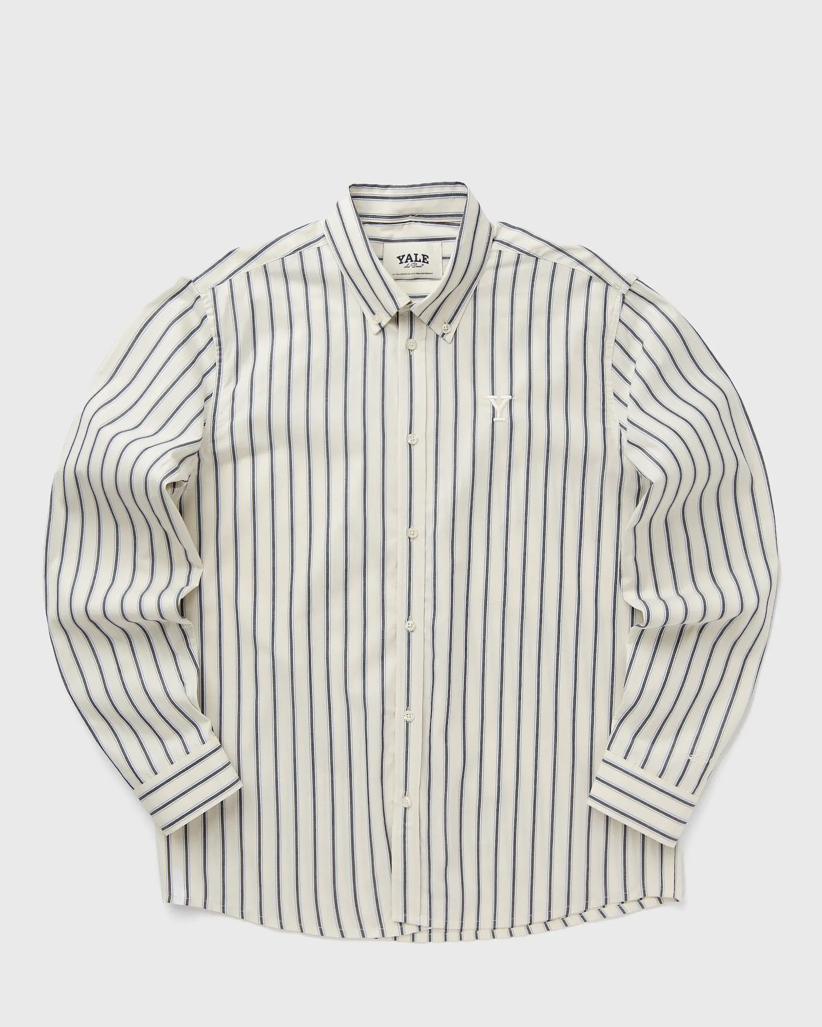 Les Deux Yale Stripe Poplin Shirt Longsleeves