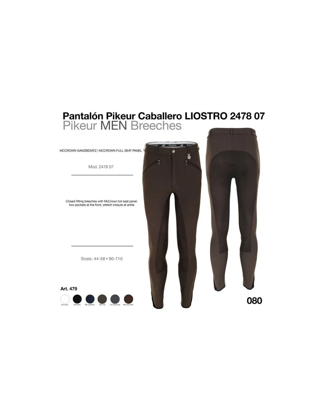 Liostro: Pantalón Pikeur Caballero Liostro